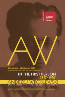 projekt typograficzne do wystawy malarstwa Andrzeja Wróvblewskiego