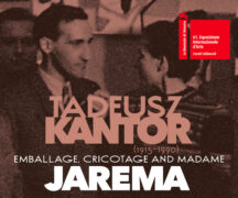 projekty typograficzne do wystawy T.Kantor & M.Jarema