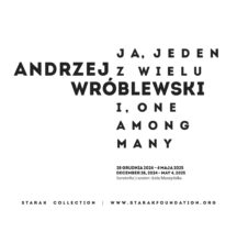 projekty typograficzne do wystawy „Ja jeden z wielu”