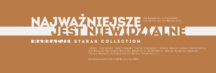 projekty typograficzne do wystawy Najważniejsze jest niewidzialne